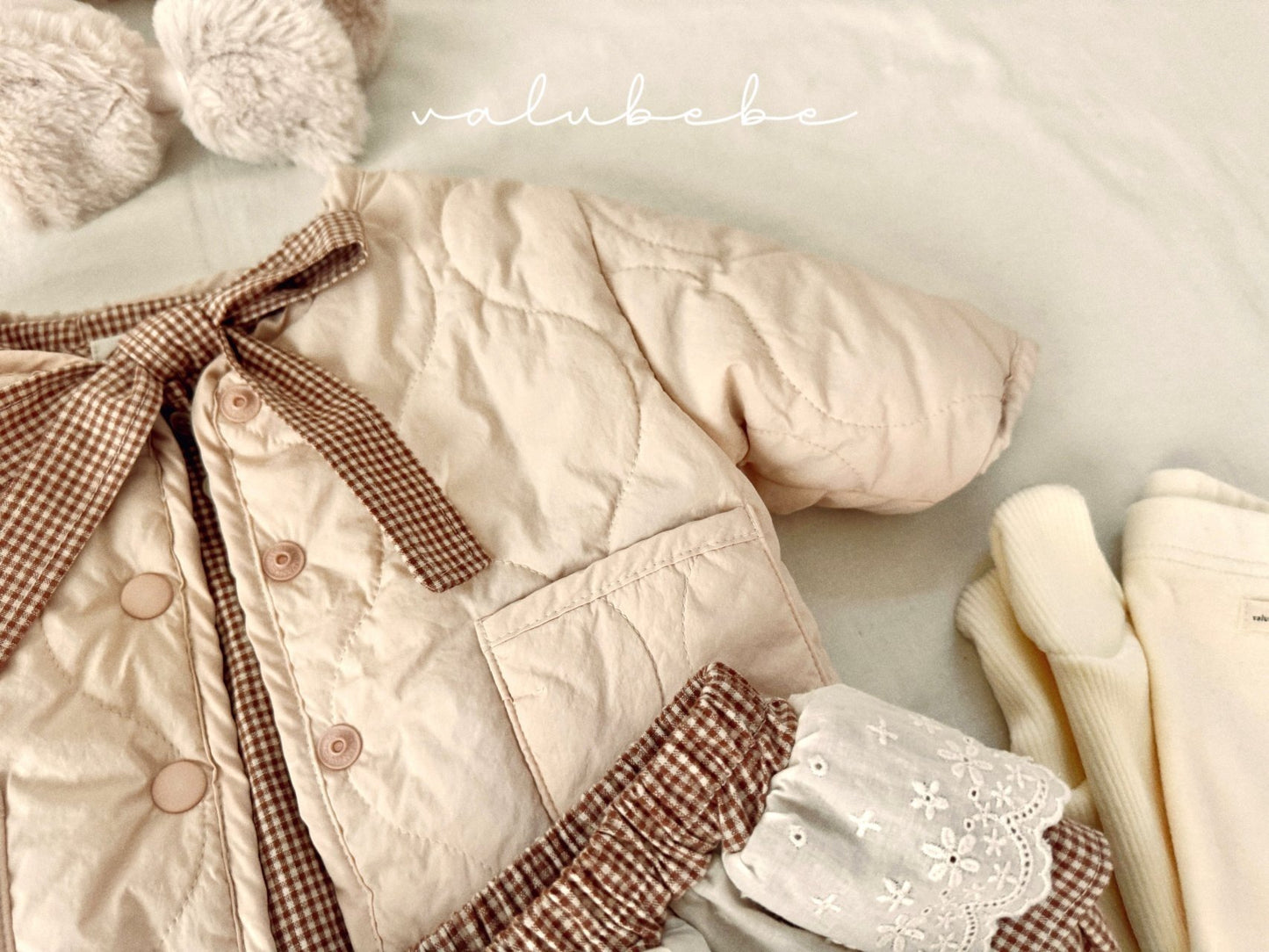 Baby mogel fur jacket