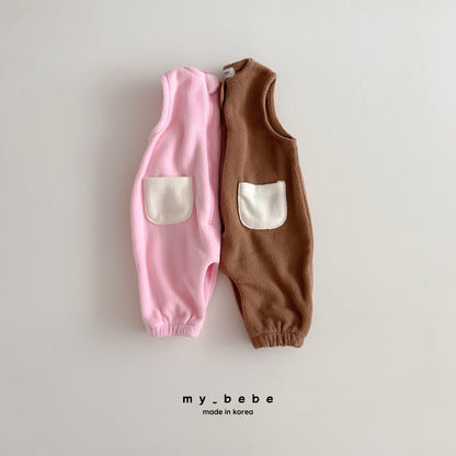 Fleece overalls