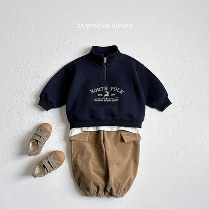 North pole anorak sweatshirt