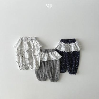 Popo waffle jogger pants