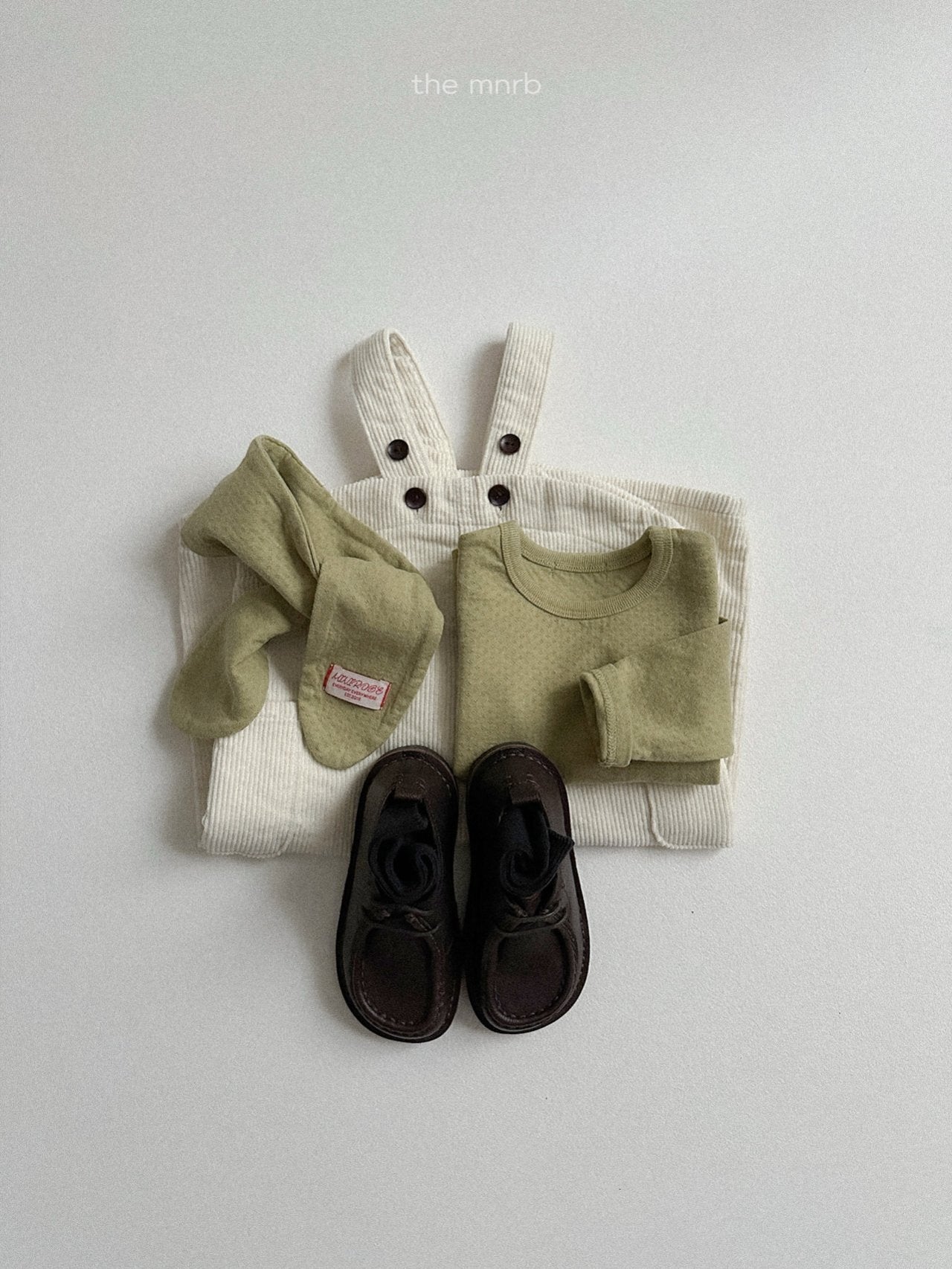 Olive overalls