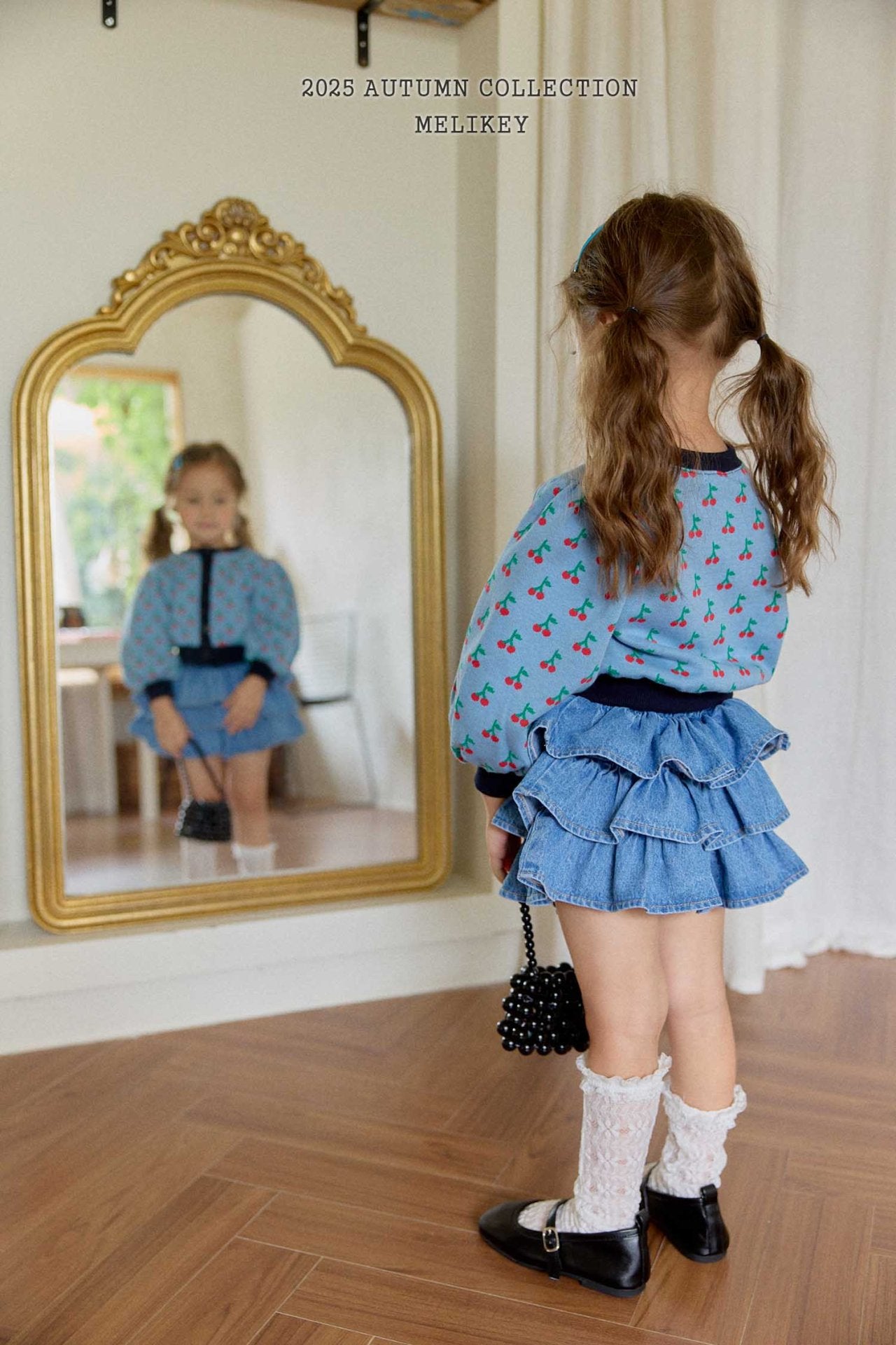 Ellie denim cancan skirt