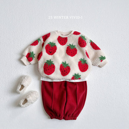 Wool pattern sweatshirt