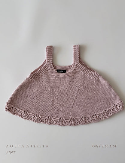 Knit blouse