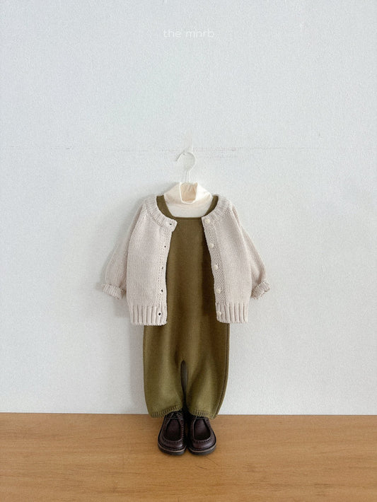 Balloon cardigan