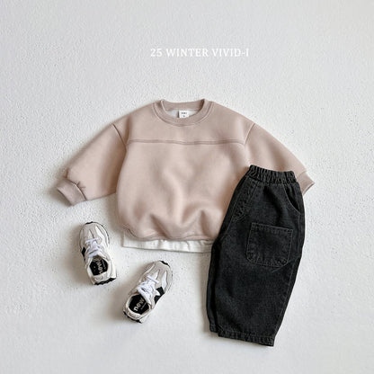 Fleece lined stacy sweatshirt