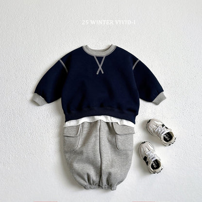 Gairo color block sweatshirt