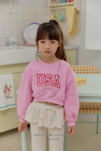 USA short sweatshirt