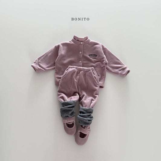 Winter cardigan jogger set