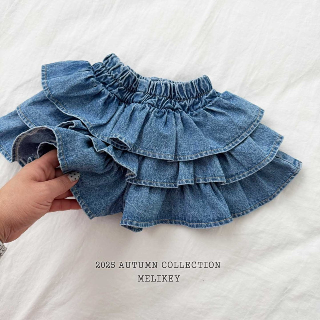 Ellie denim cancan skirt