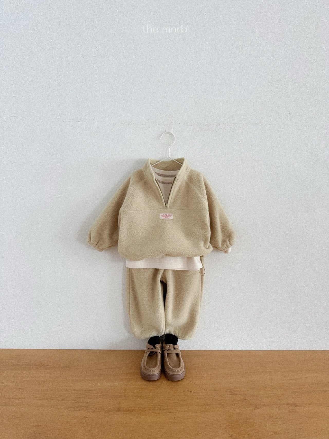 King fleece half zipup