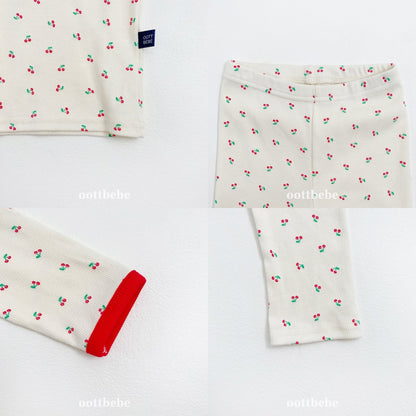 Flower berry pajamas