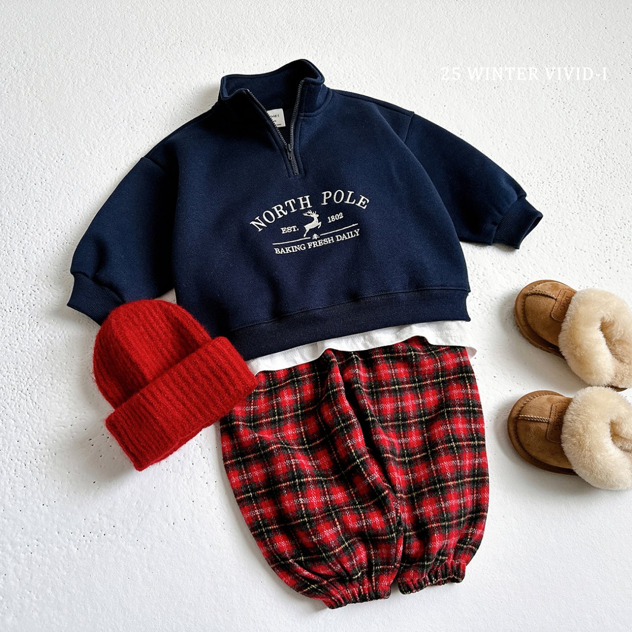 North pole anorak sweatshirt