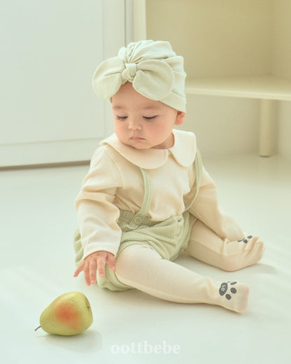 Pastel pumpkin suspender bloomers