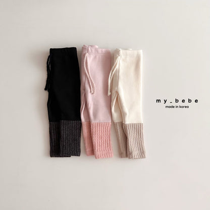 Angora string leggings
