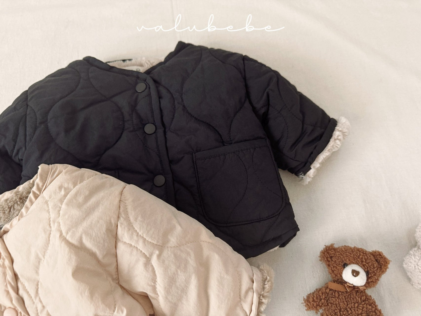 Baby mogel fur jacket