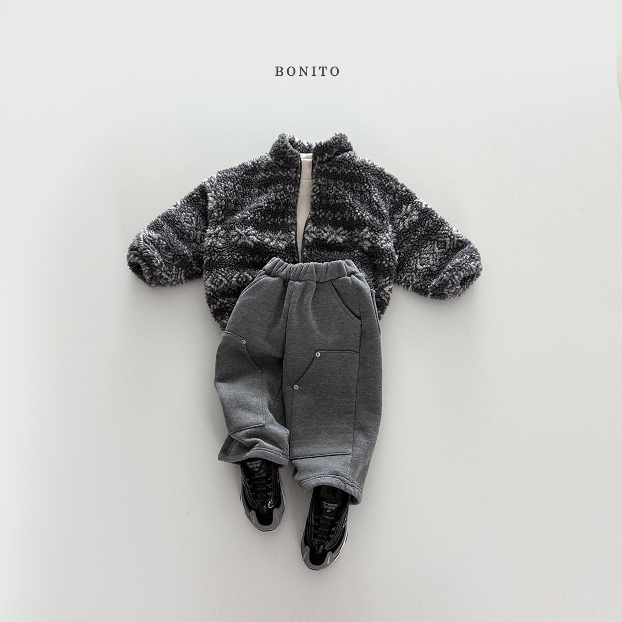 Snowflake double zip-up