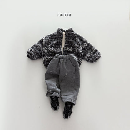 Snowflake double zip-up