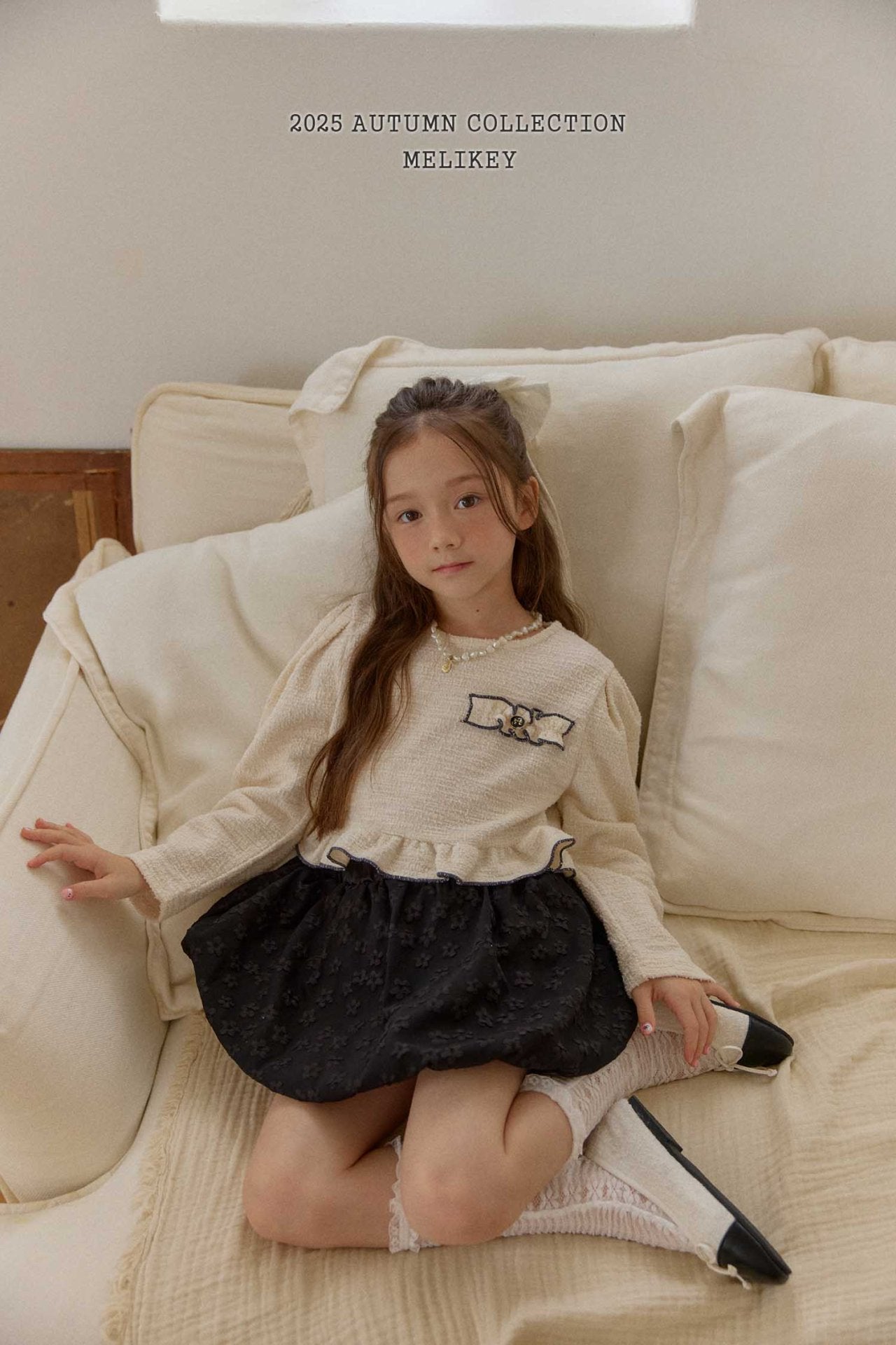 Jacquard pumpkin skirt