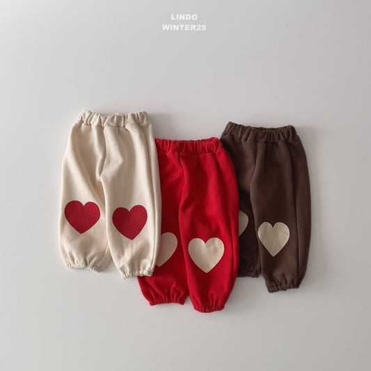 Heart jogger pants