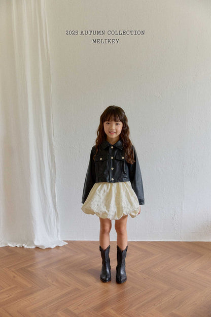 Jacquard pumpkin skirt