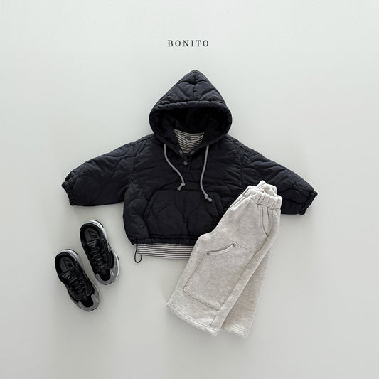 Quilted hoodie