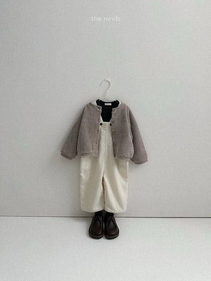 Olive overalls