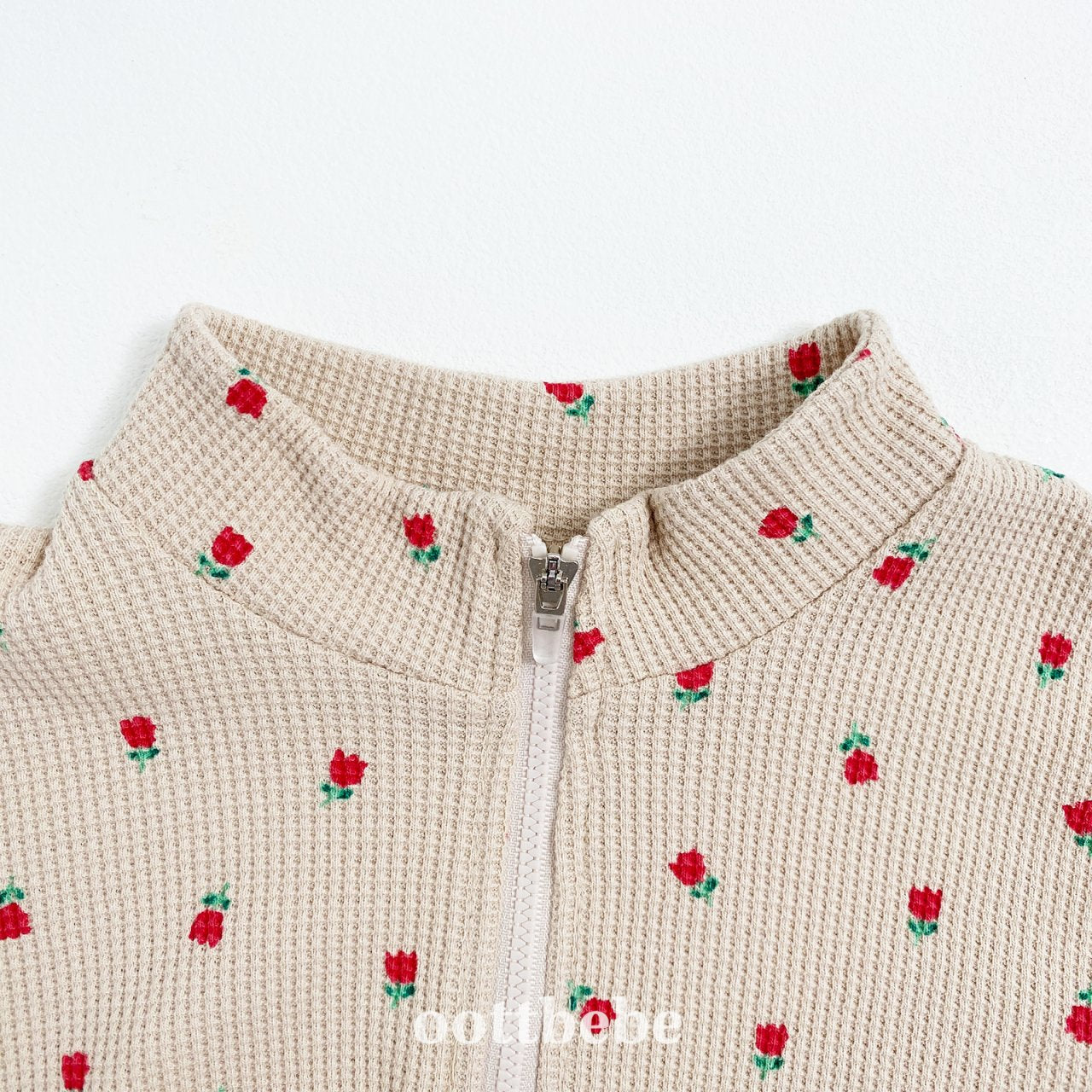 Sweet waffle anorak suit