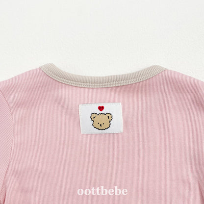Pudding modal ribbed loungewear