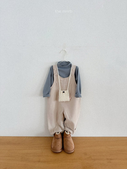 Peach half turtleneck
