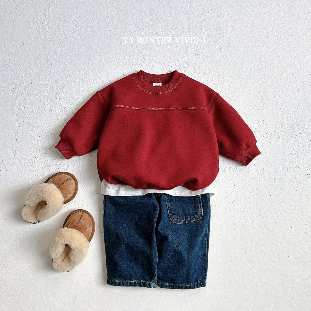 Fleece lined stacy sweatshirt