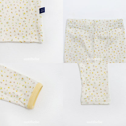 Flower berry pajamas
