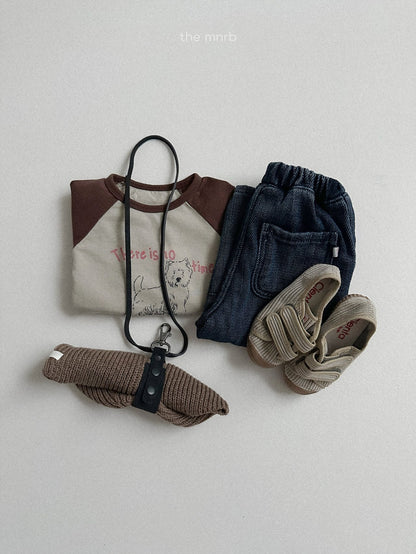Row denim pants