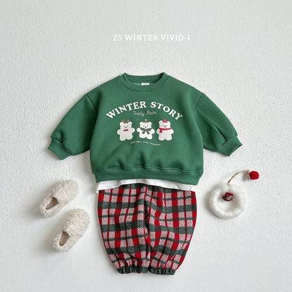 Winter bear sweatshirt
