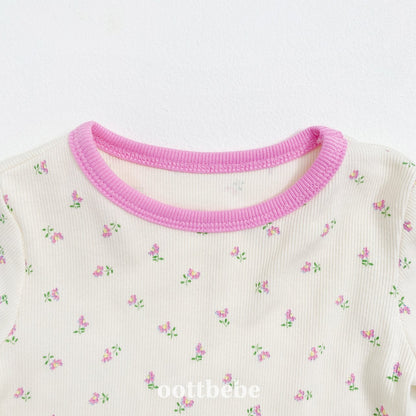 Flower berry pajamas