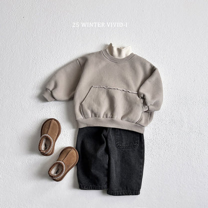 Fleece-lined pocket pants