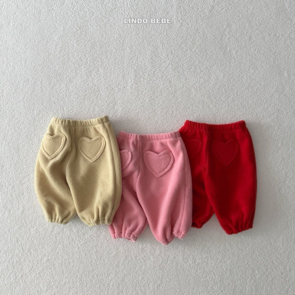 Bebe heart jogger pants