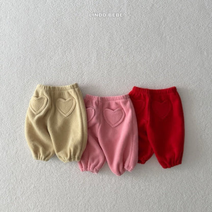 Bebe heart jogger pants