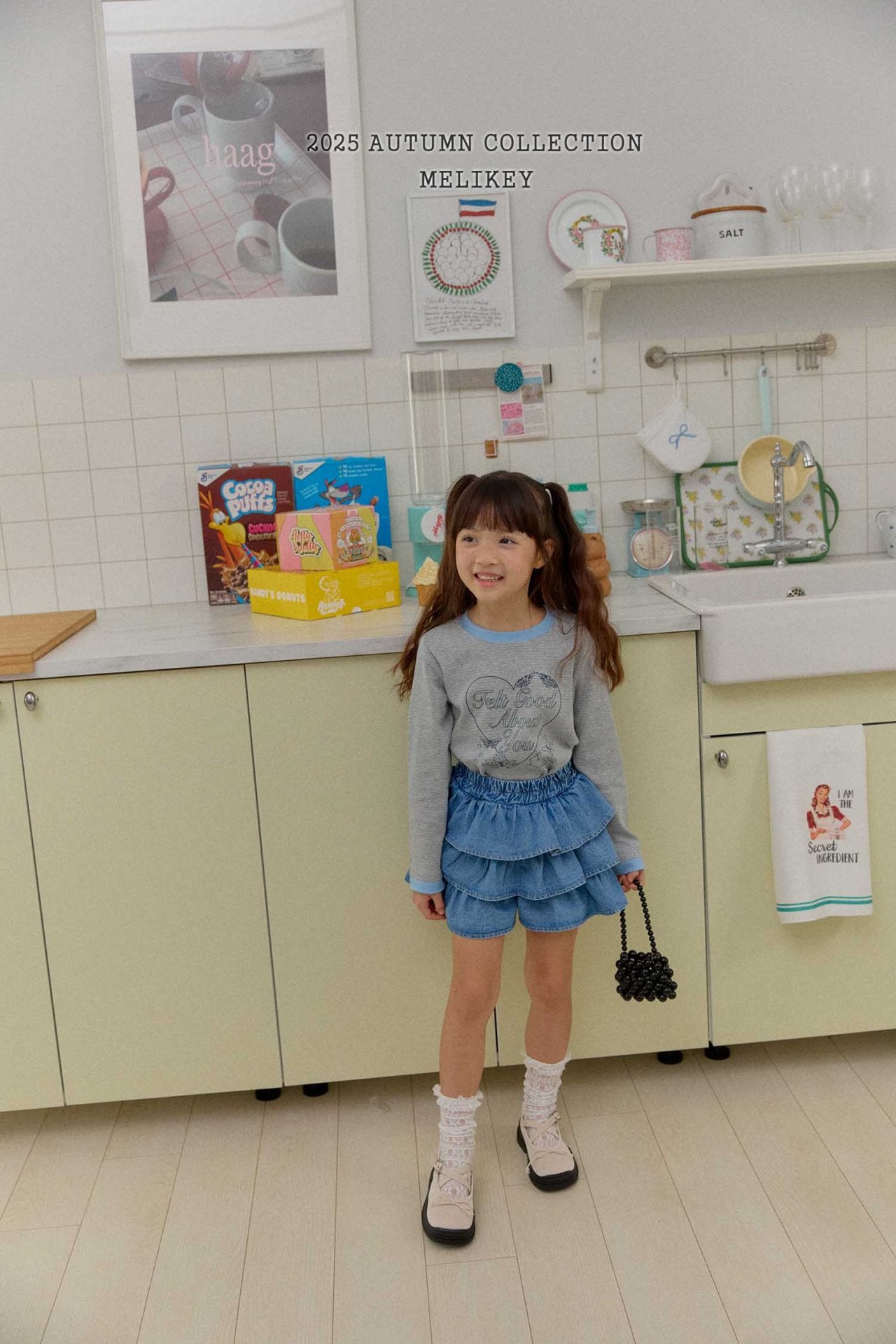 Ellie denim cancan skirt