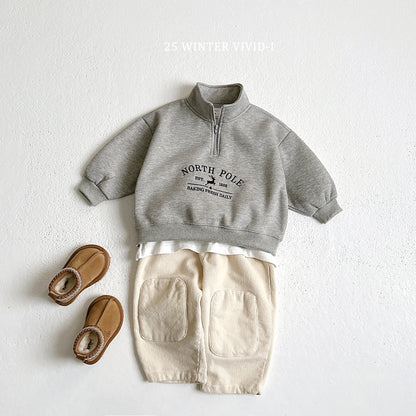 North pole anorak sweatshirt