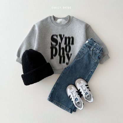 Fleece-lined denim pants