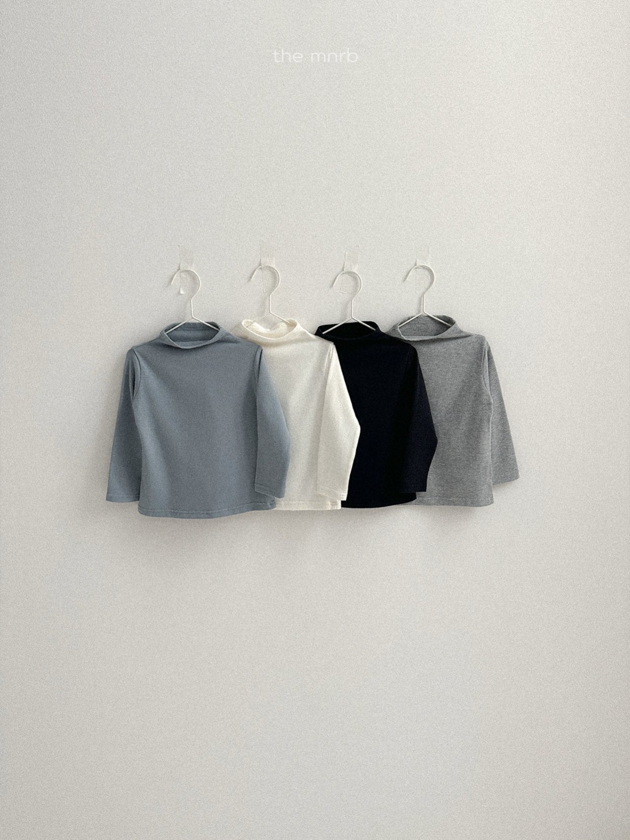 Peach half turtleneck