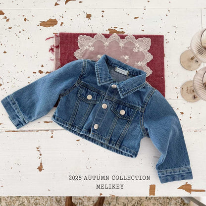 Denim short jacket