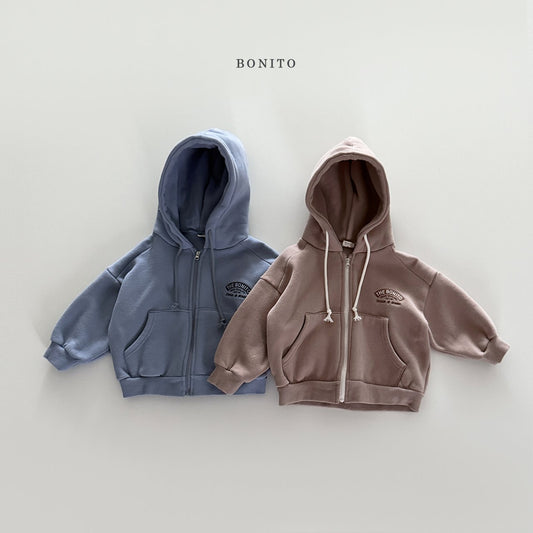 Front hoodie zip-up