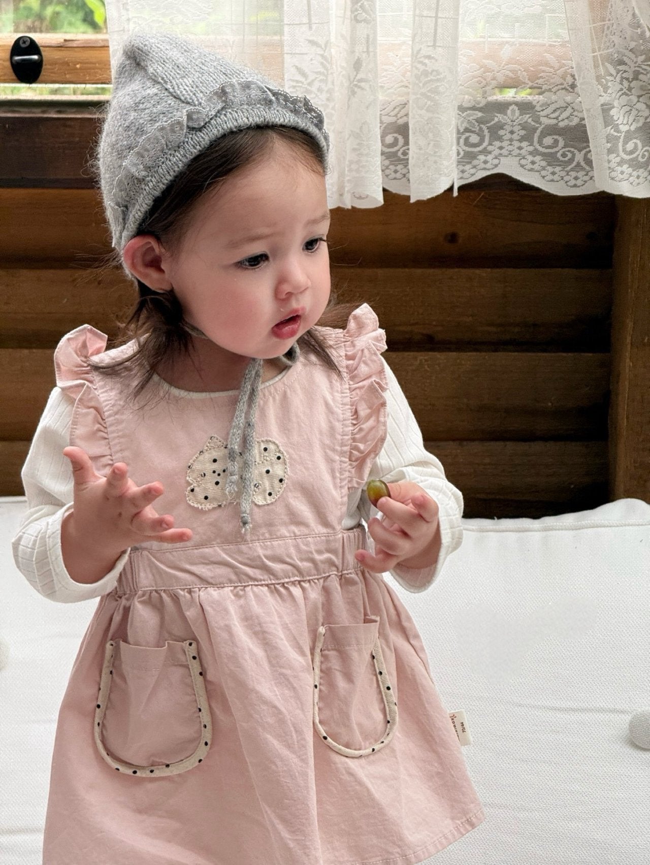Candy pintuck dress