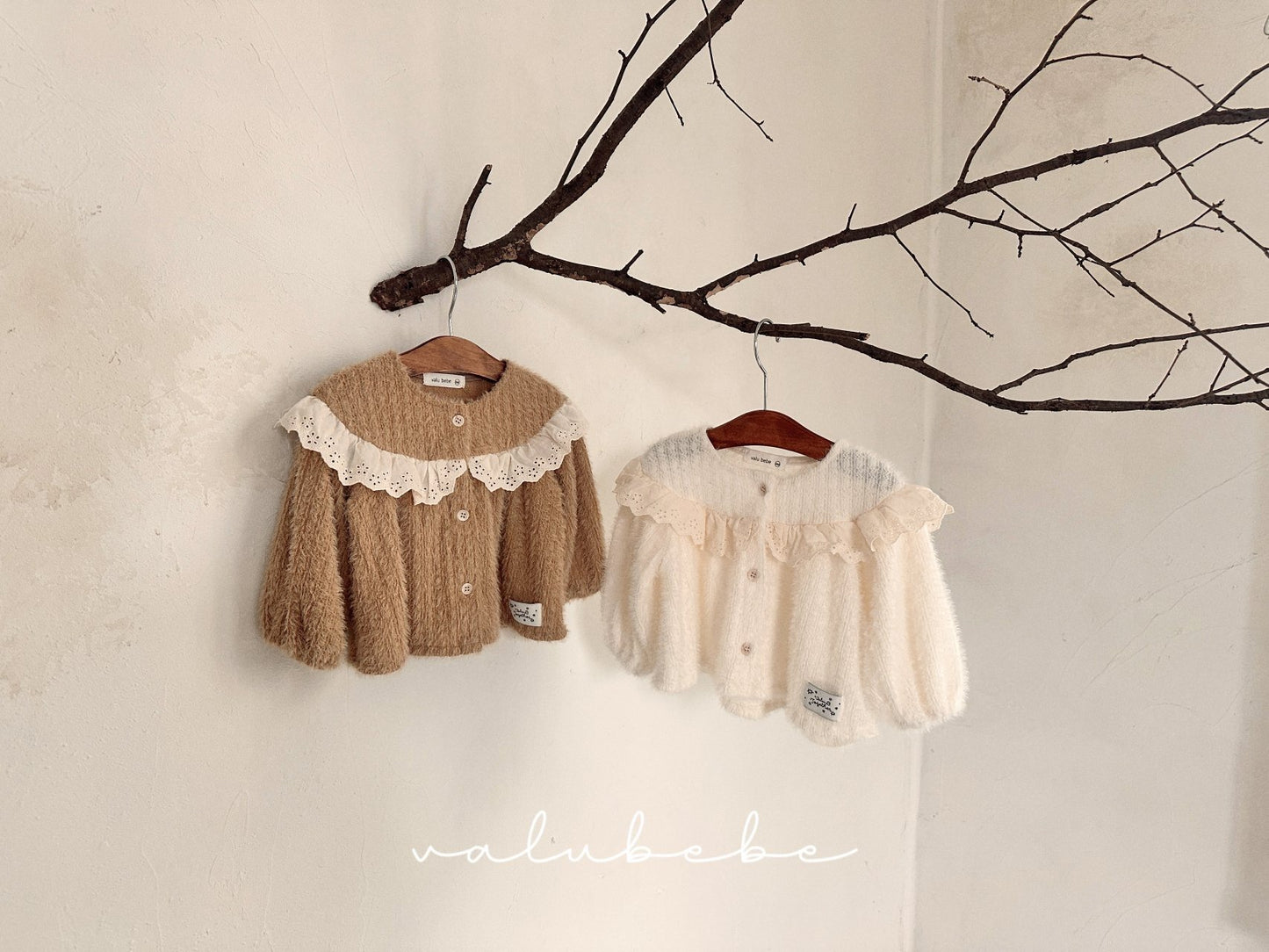 Lace yolk cardigan