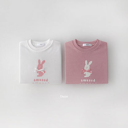 Amused pink ribbon sweatshirt