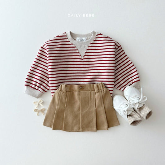 Striped triangle sweatshirt