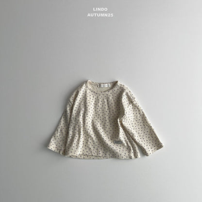 Small flower eyelet top
