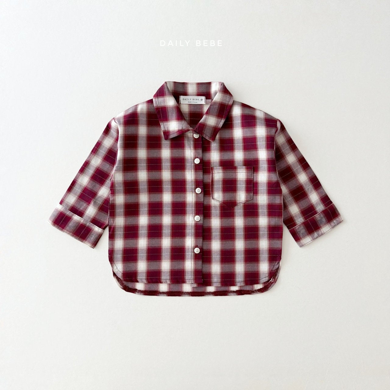 Autumn check shirt